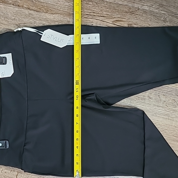 STYLUS BRAND WOMEN'S LEGGINGS BLACK SIZE XL - Picture 11 of 13